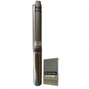 BOMBA SUMERGIBLE ELÉCTRICA 4", 1F 2 HILOS 1 HP 110V 10 GPM
